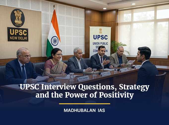 Madhubalan IAS UPSC Interview Questions, Strategy and the Power of Positivity