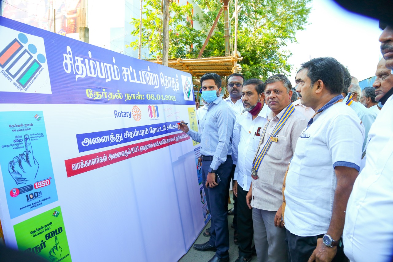 Madhubalan IAS Inaugurating the event 2